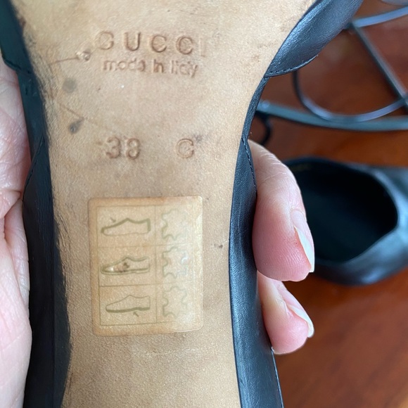 GUCCI Vintage Woman’s Heals Size 38 - Picture 9 of 16